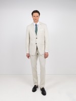 Fato liso slim fit