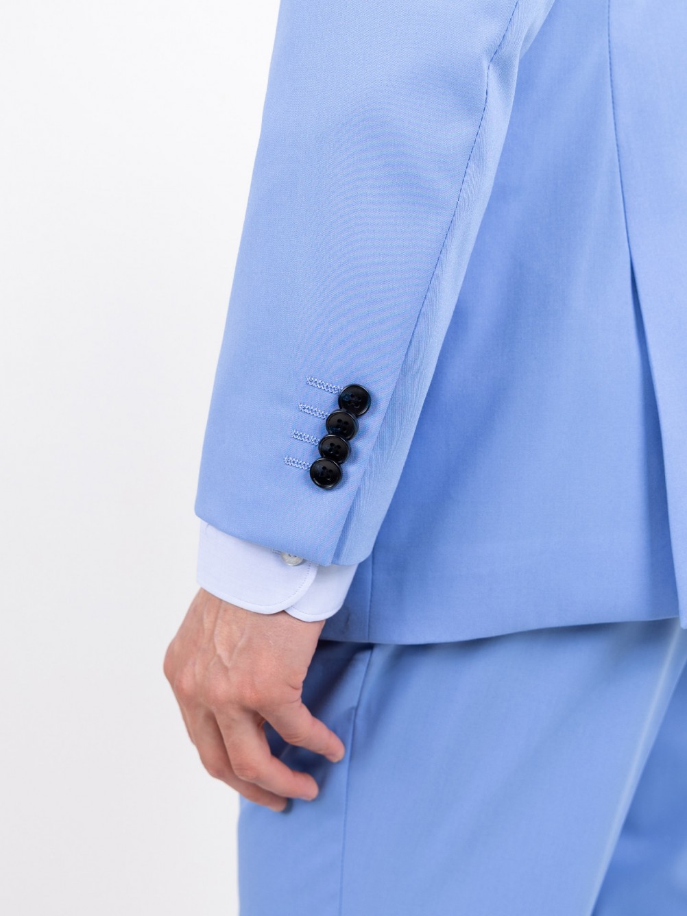 Fato liso slim fit