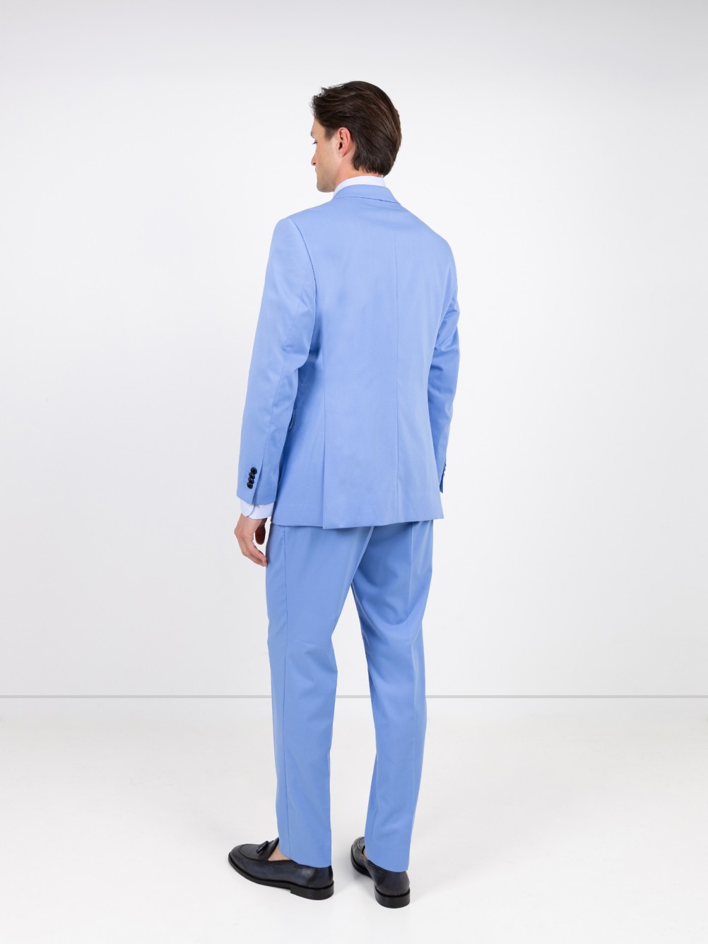 Fato liso slim fit