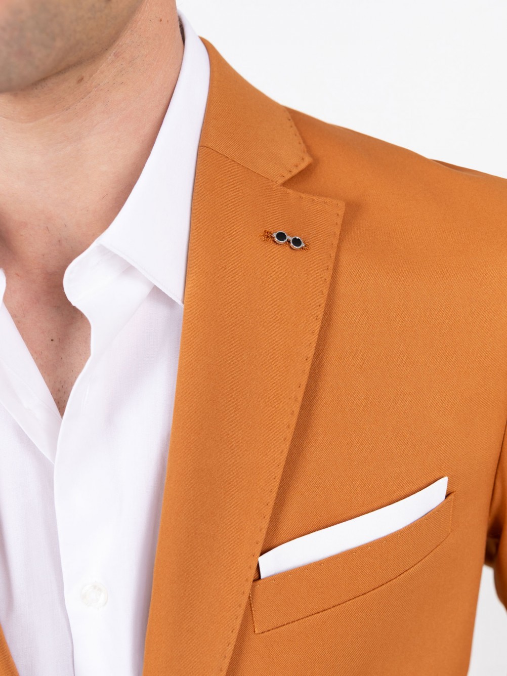 Fato liso slim fit
