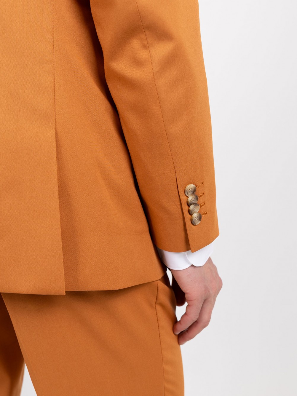 Fato liso slim fit