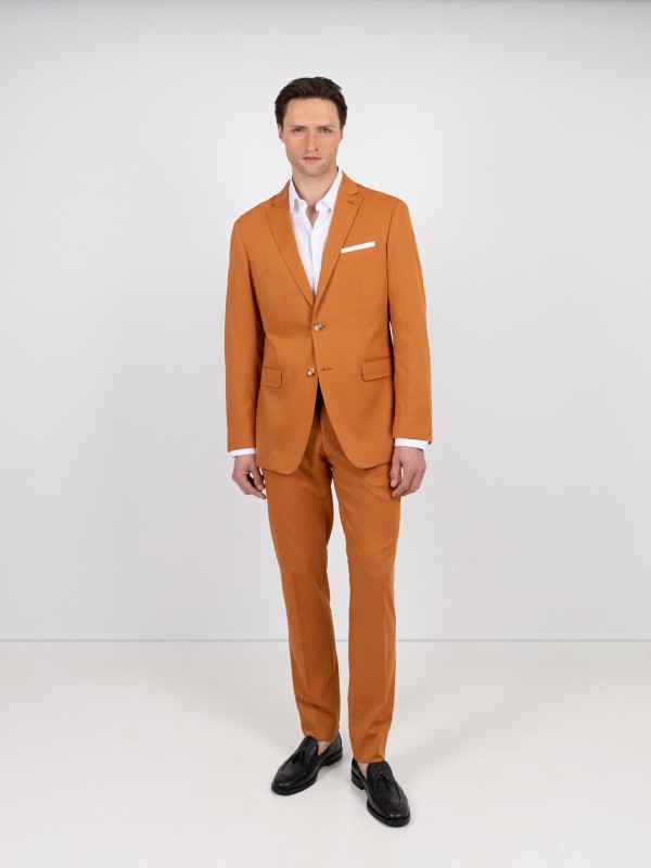 Traje liso Slim Fit
