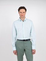 Camisa lisa 100% algodón slim fit Camisa lisa 100% algodón slim fit