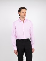 Camisa lisa 100% algodão slim fit Camisa lisa 100% algodão slim fit