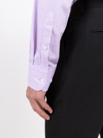 Camisa lisa 100% algodão slim fit Camisa lisa 100% algodão slim fit