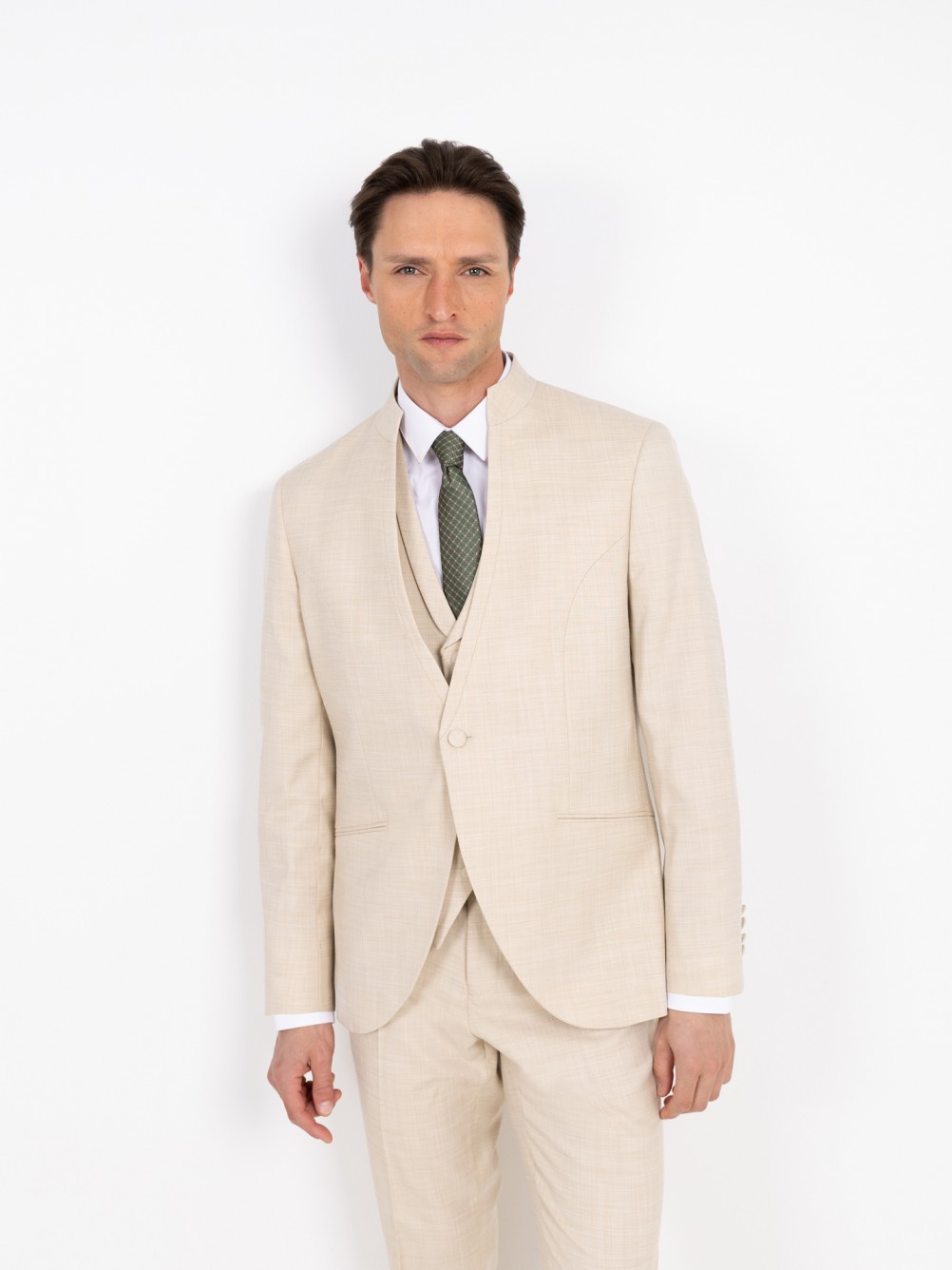 Traje de novio con chaleco Slim Fit