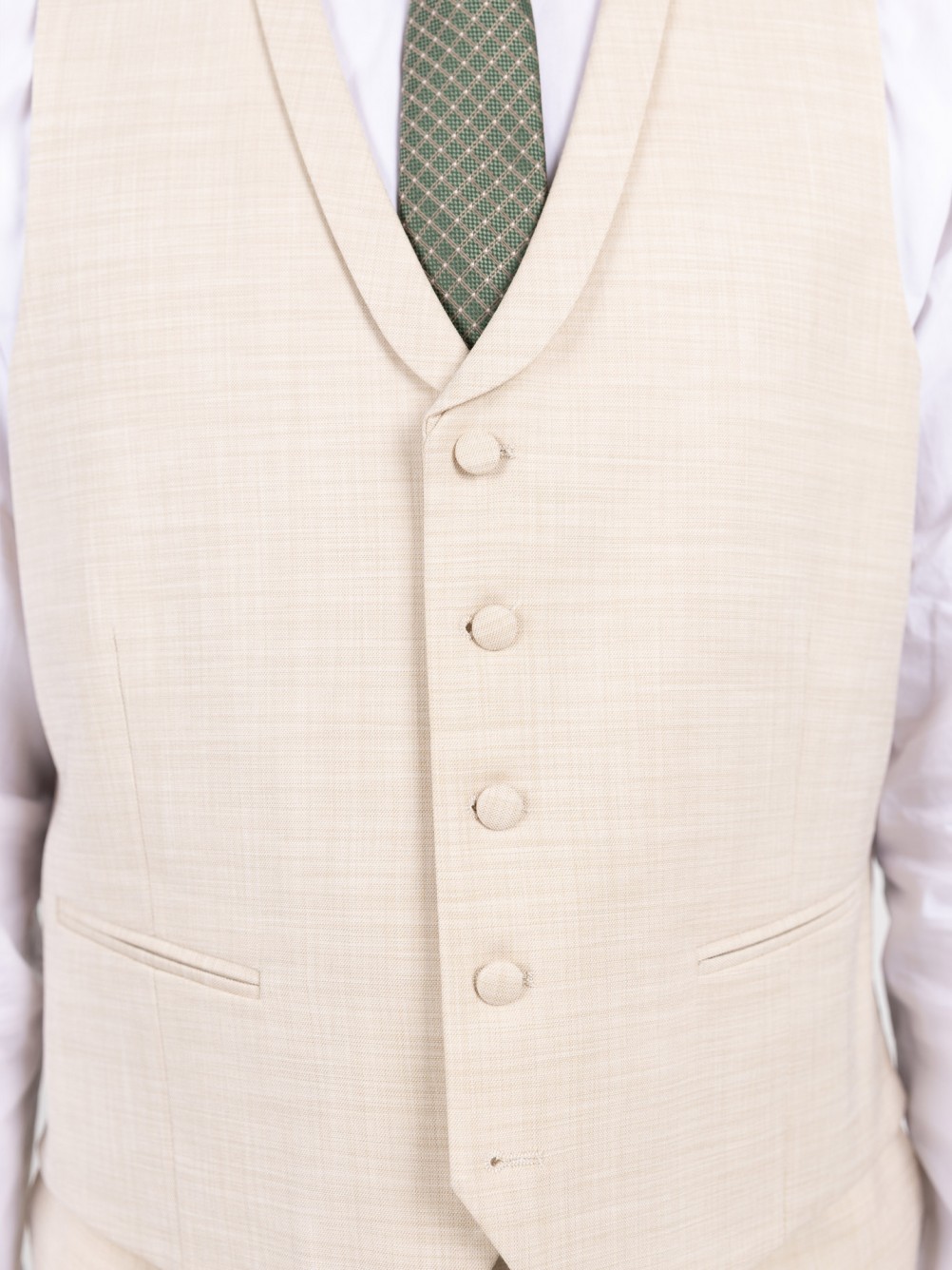 Traje de novio con chaleco Slim Fit
