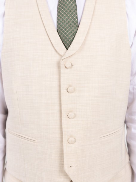 Fato de noivo com colete slim fit Fato de noivo com colete slim fit