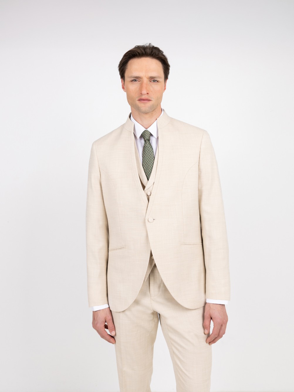 Traje de novio con chaleco Slim Fit