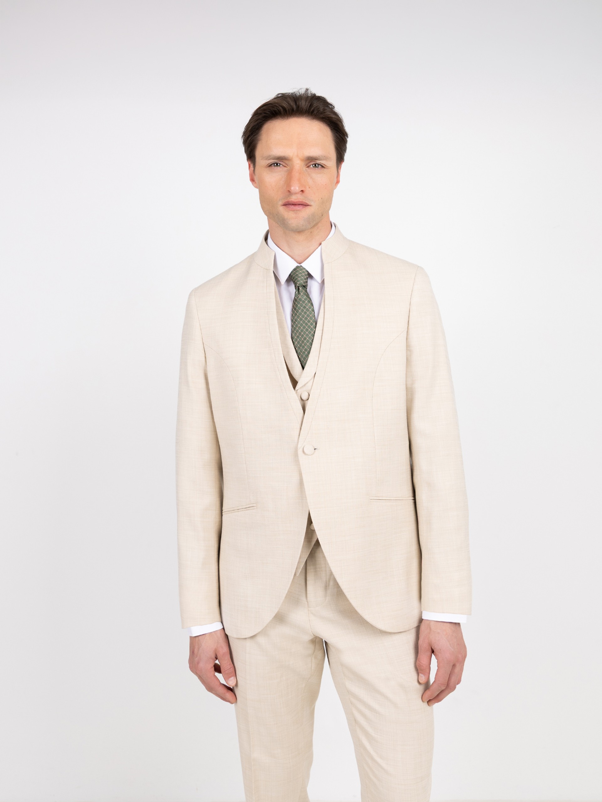Traje de novio con chaleco Slim Fit