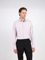 Camisa lisa 100% algodão slim fit Camisa lisa 100% algodão slim fit