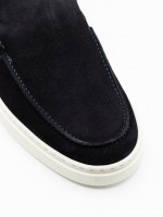 zapato de piel de gamuza
