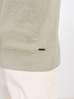 Camiseta de punto en algod�n y lino