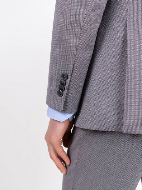 Traje con patrón regular fit Traje con patrón regular fit