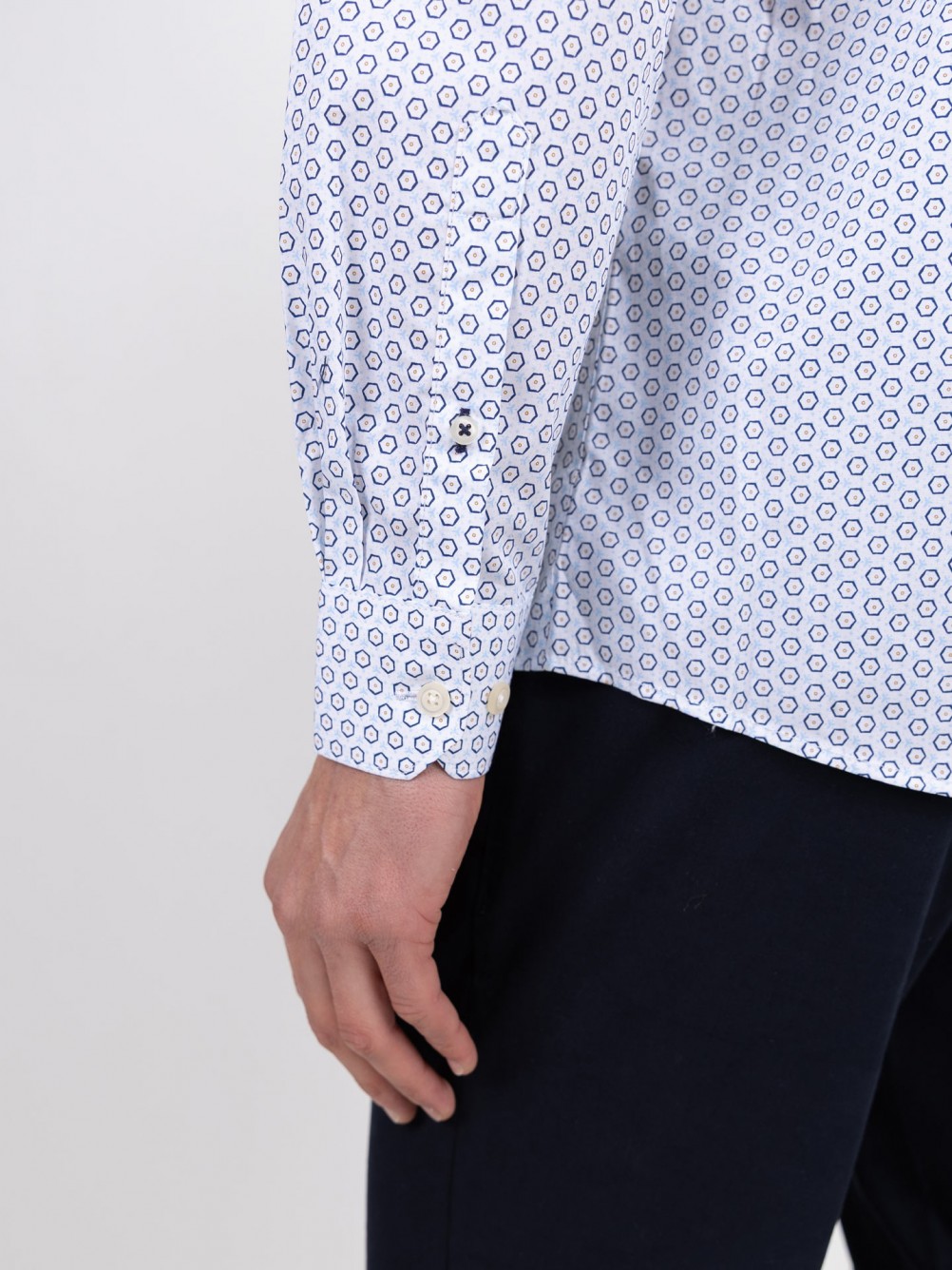 Camisa casual com padr�o