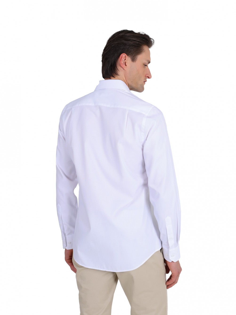 Camisa clássica lisa regular fit