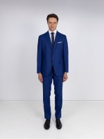 Fato de micro padrão regular fit Fato de micro padrão regular fit