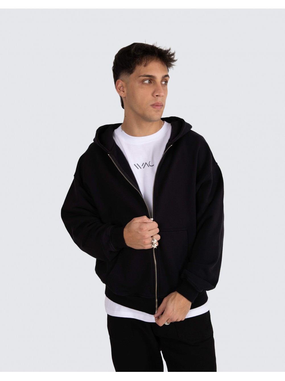Oversize Zip Jacket