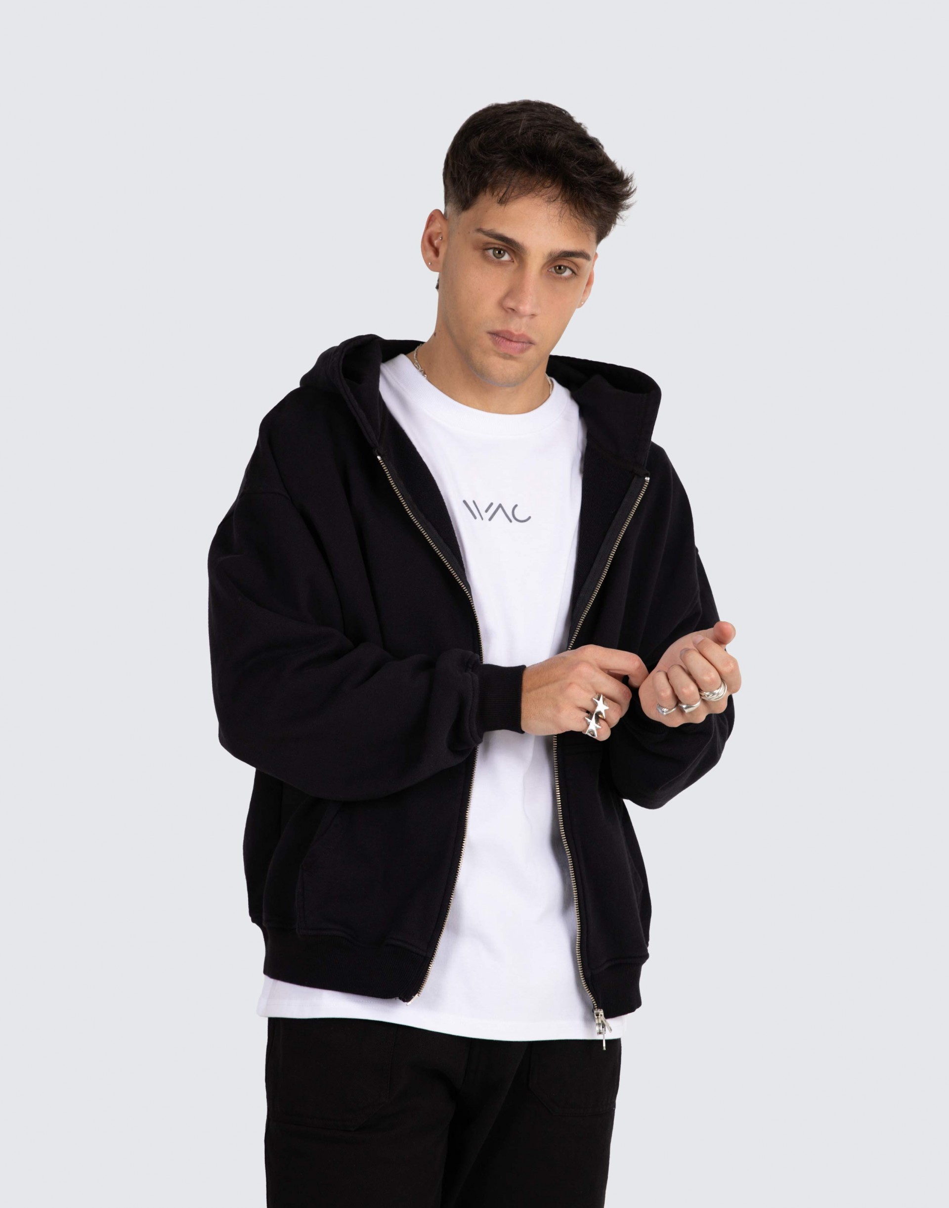 Oversize Zip Jacket