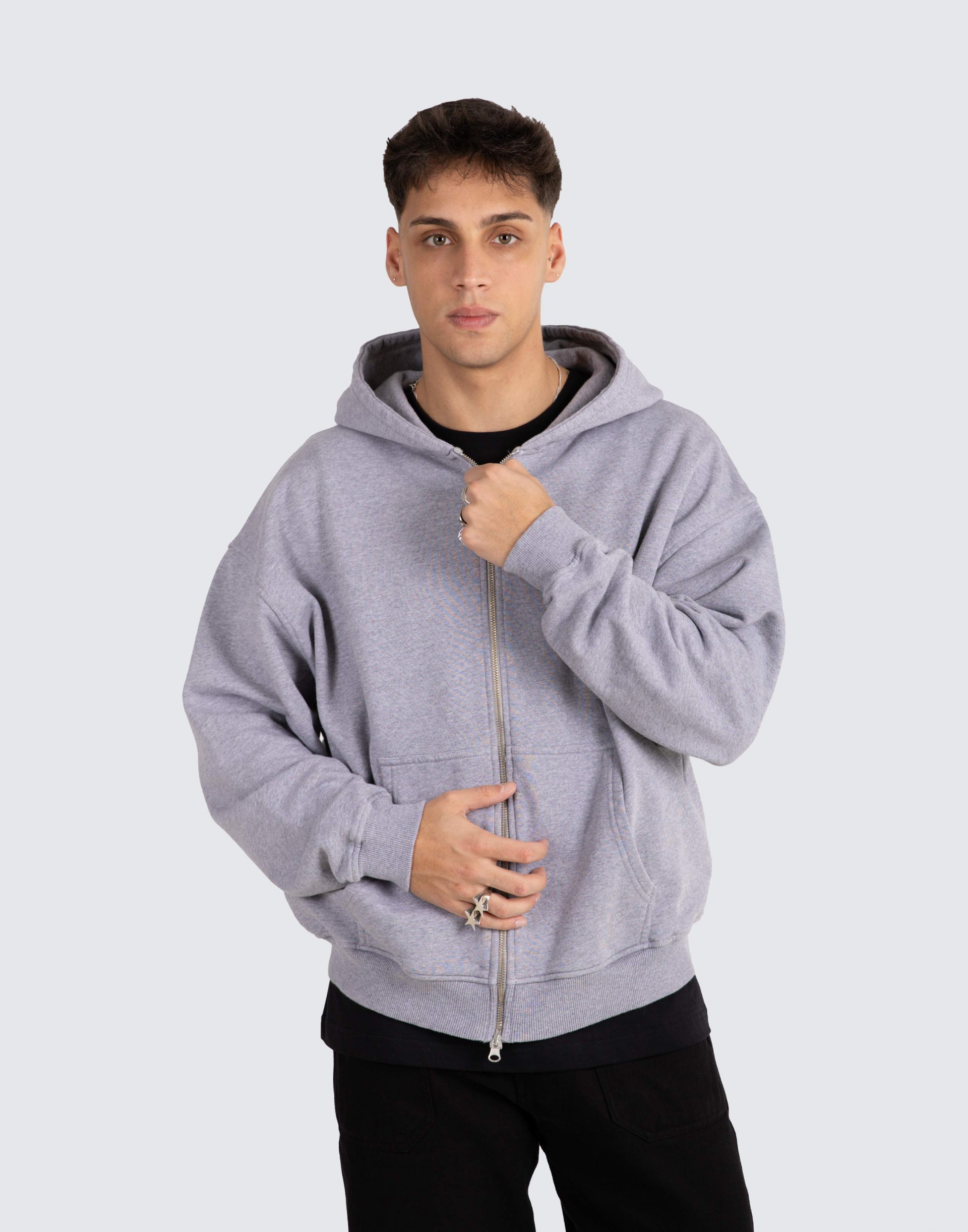 Oversize Zip Jacket