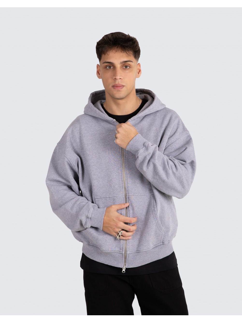 Oversize Zip Jacket