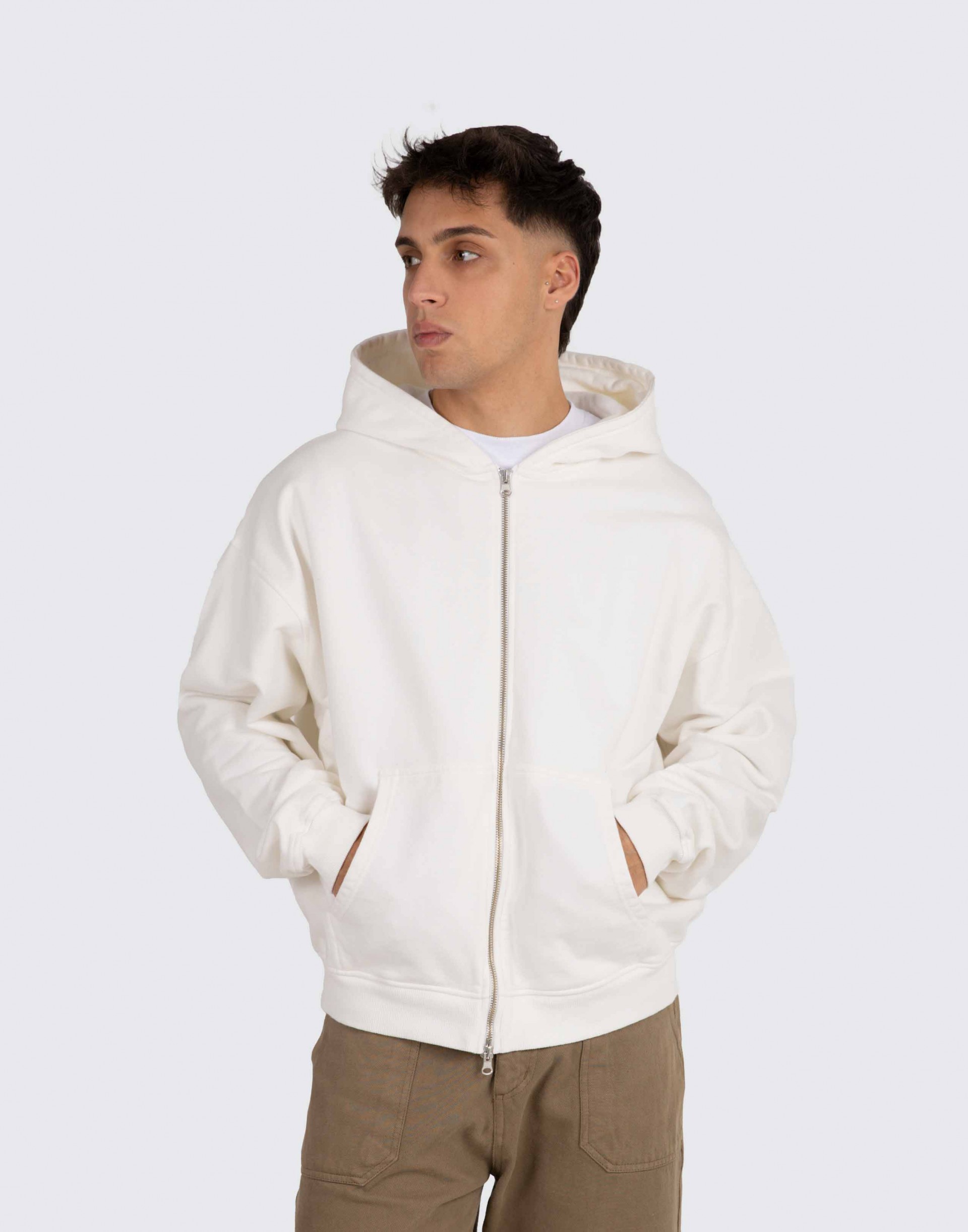 Oversize Zip Jacket