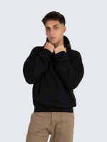 Elasticized oversized hoodie Elasticized oversized hoodie