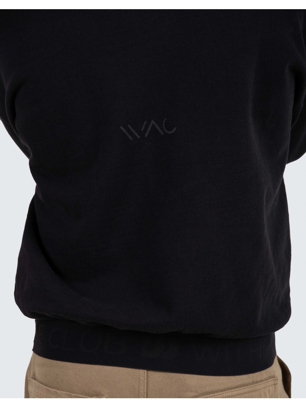 Elasticized oversized hoodie
