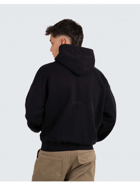 Elasticized oversized hoodie Elasticized oversized hoodie