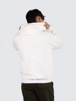 Elasticized oversized hoodie Elasticized oversized hoodie