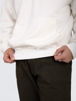 Elasticized oversized hoodie Elasticized oversized hoodie
