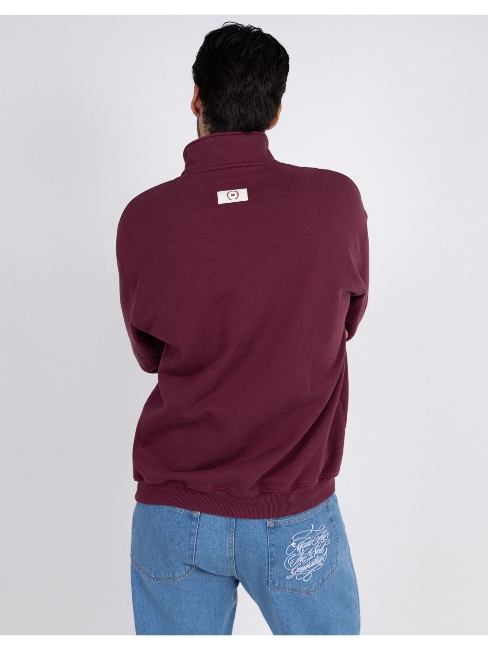 Sudadera con media cremallera