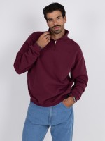 Sudadera con media cremallera