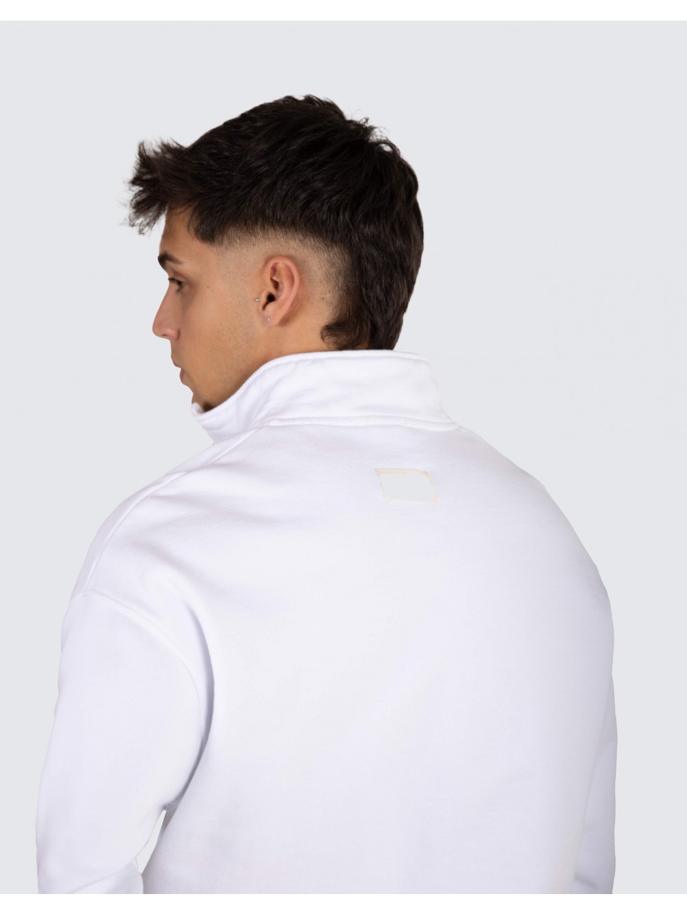 Sweat with half zip