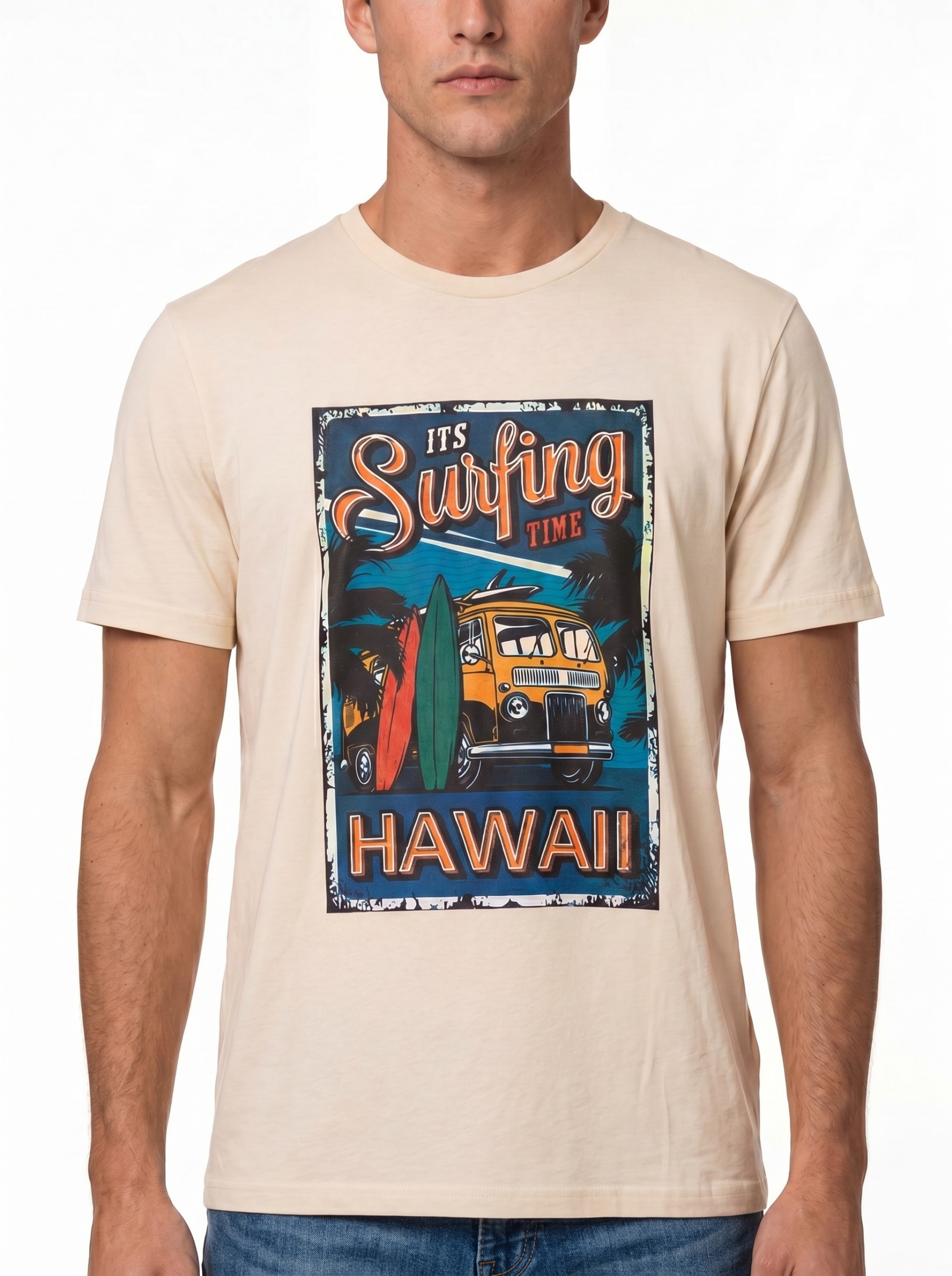 T-shirt 100% algodão