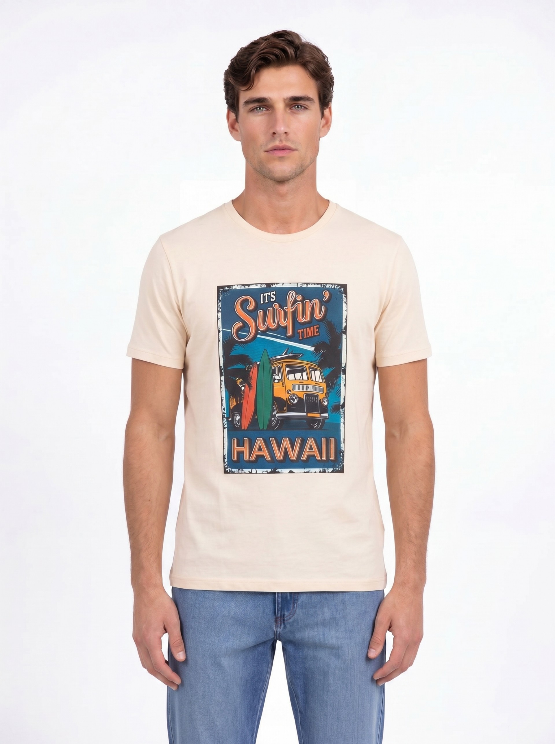 T-shirt 100% algodão