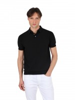 Polo de malha liso 100% algodão Polo de malha liso 100% algodão