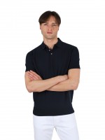 Polo de malha liso 100% algodão Polo de malha liso 100% algodão