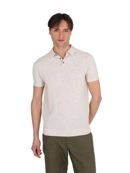 Polo de malha liso 100% algod�o