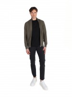 100% cotton knitted jacket