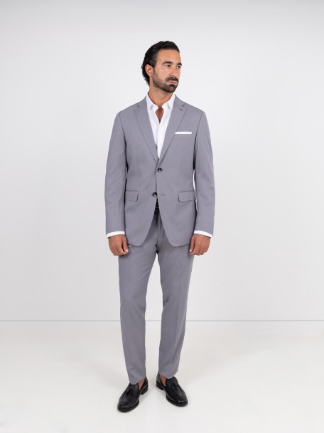 Fato liso slim fit