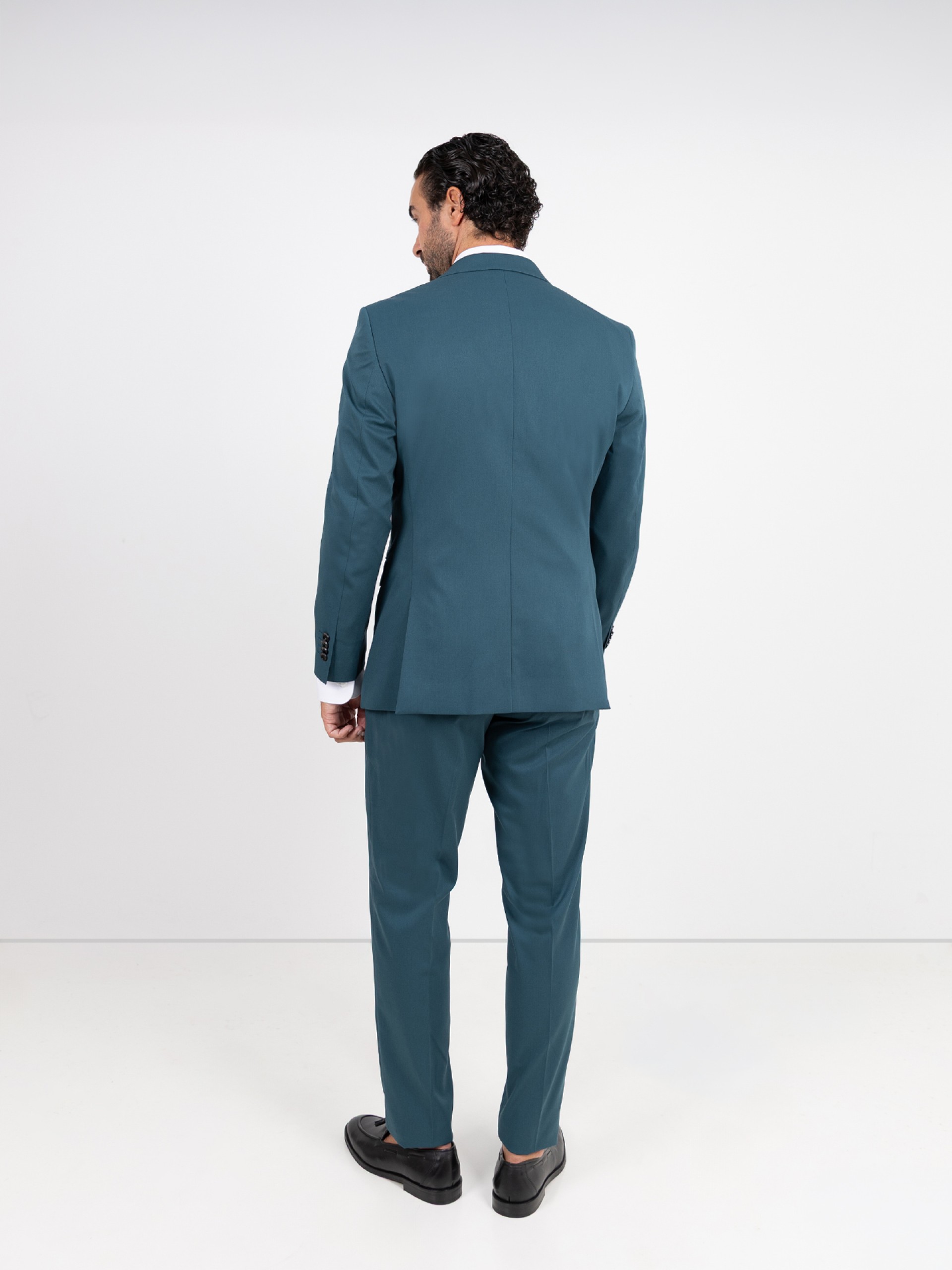 Fato liso slim fit