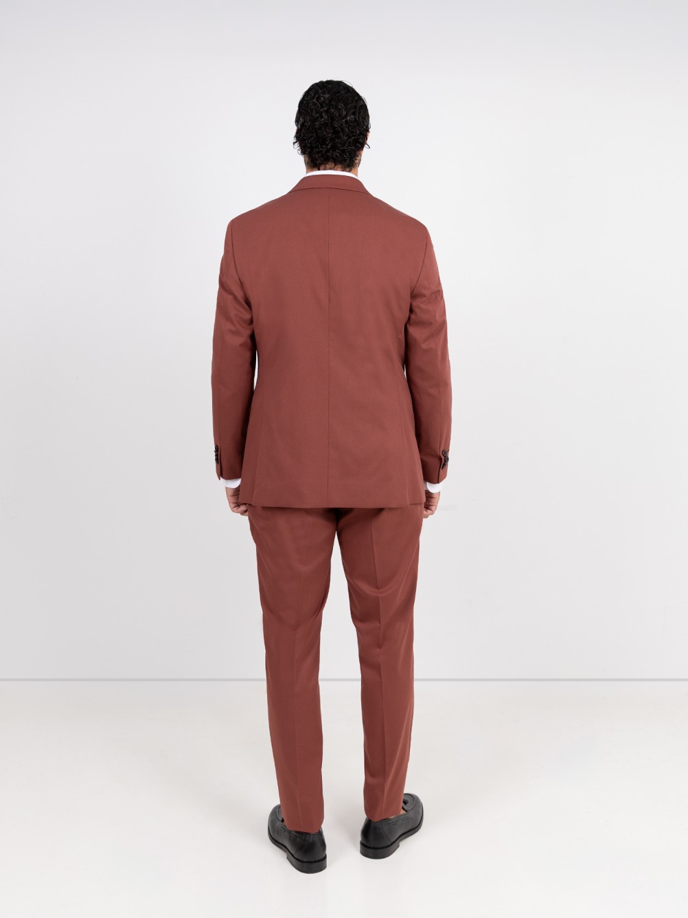 Fato liso slim fit