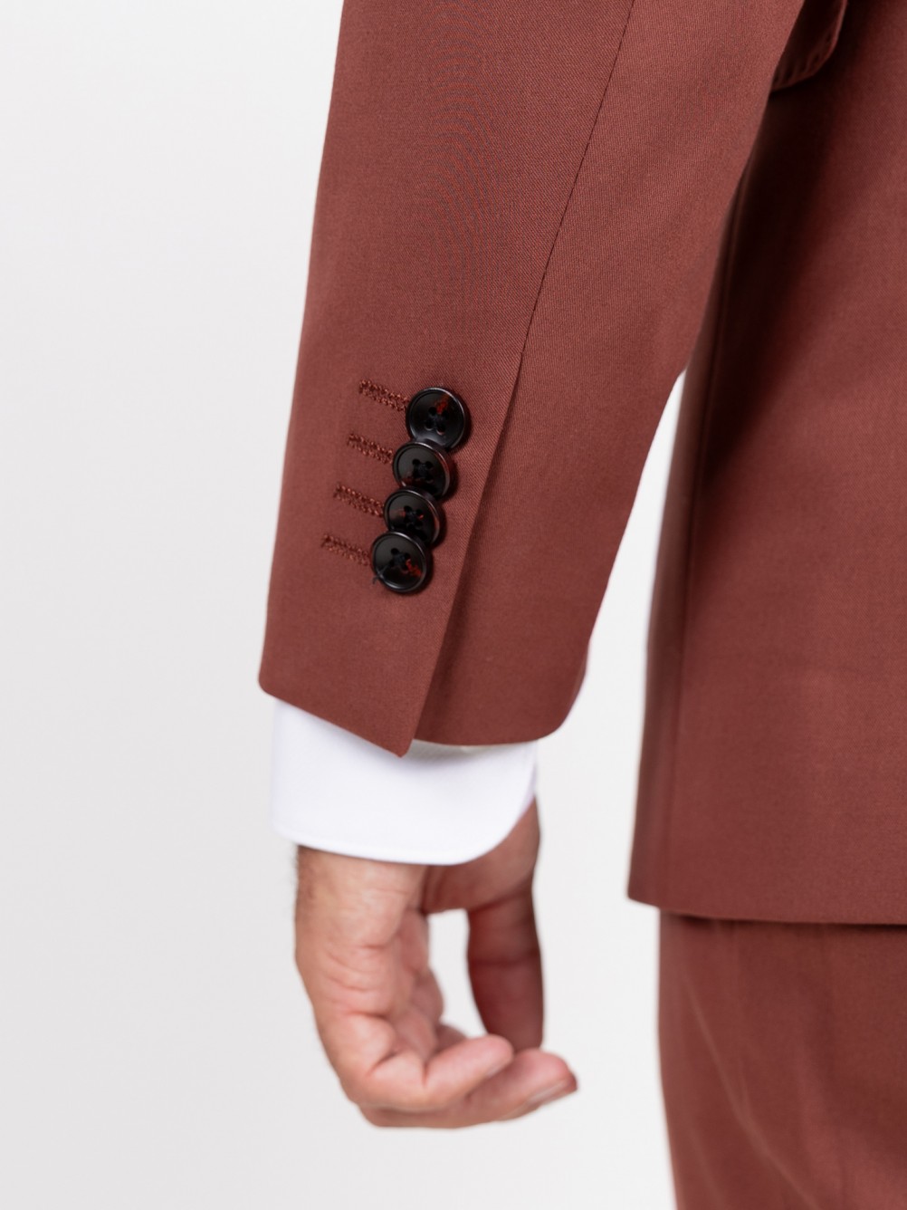 Fato liso slim fit