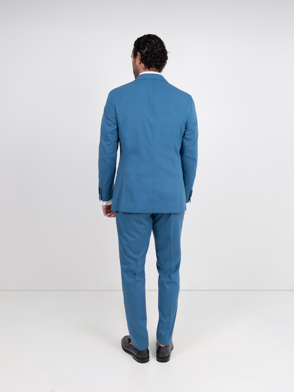Fato liso slim fit