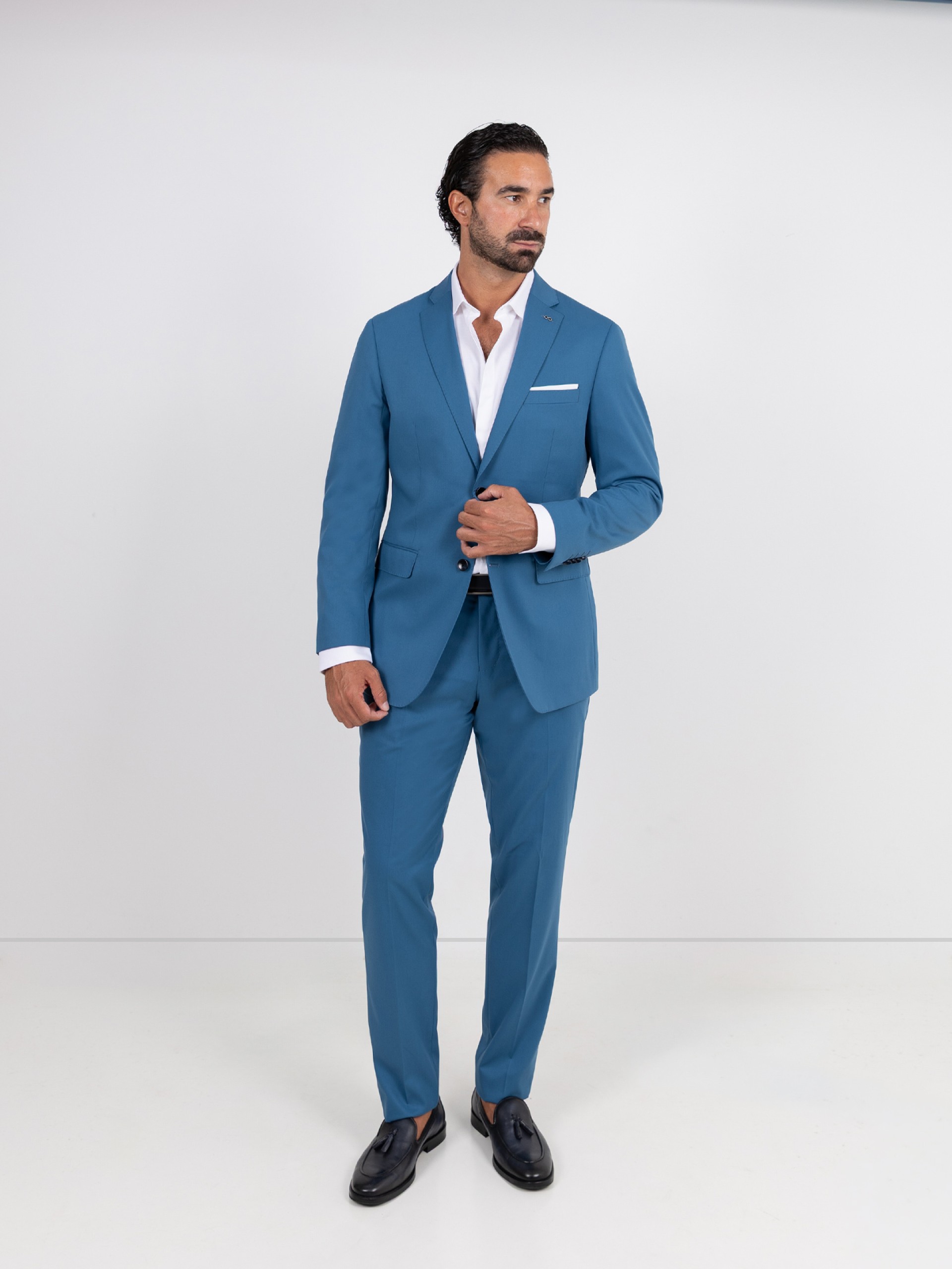 Plain Slim Fit Suit