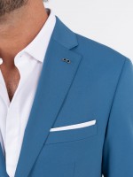 Fato liso slim fit
