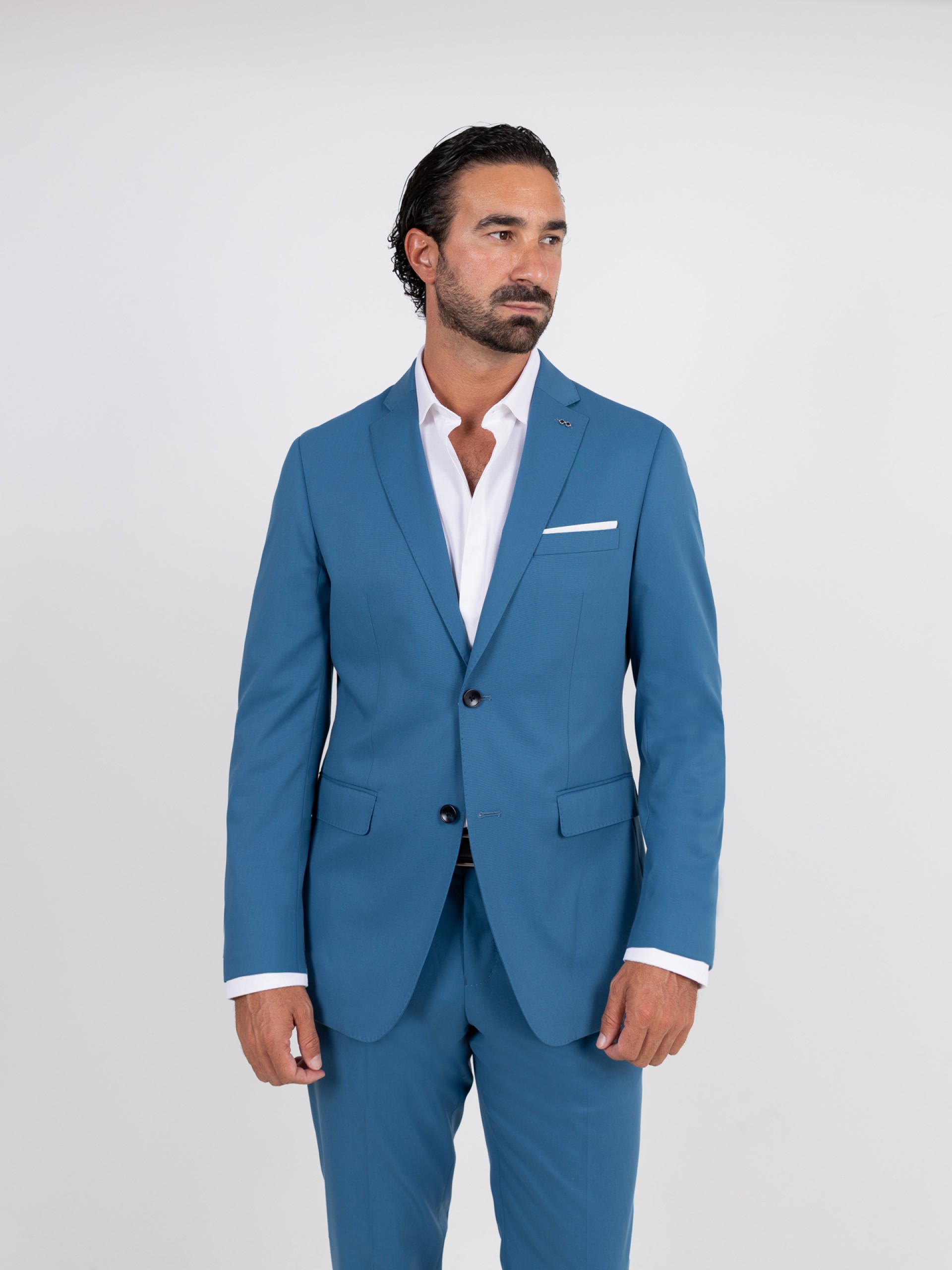 Plain Slim Fit Suit