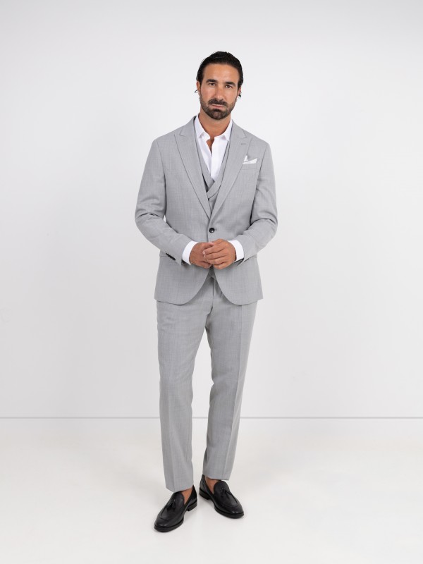 Fato de cerim�nia com colete slim fit