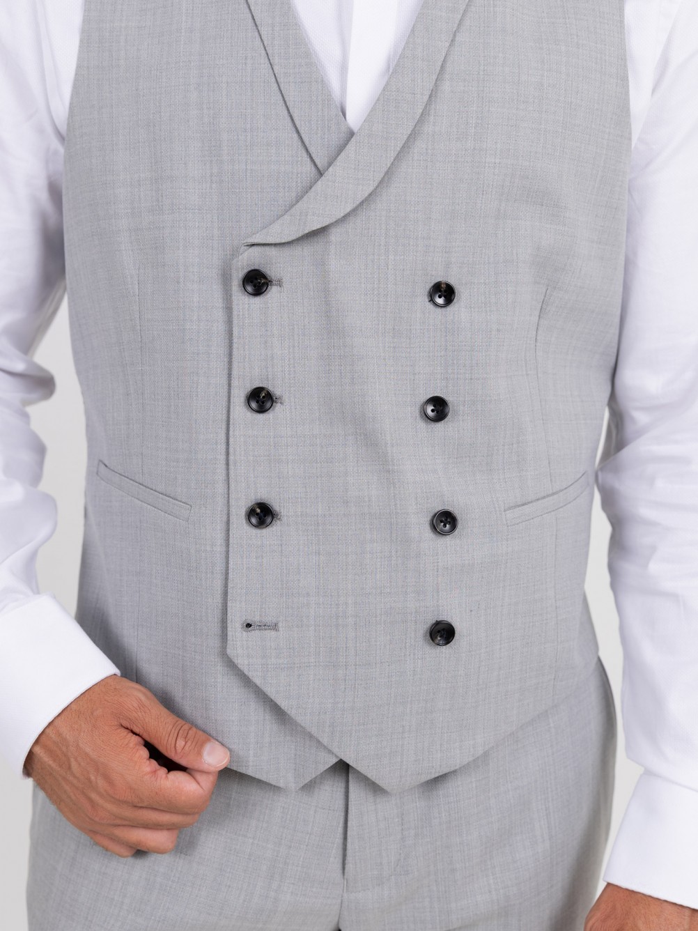 Traje de ceremonia con chaleco Slim Fit